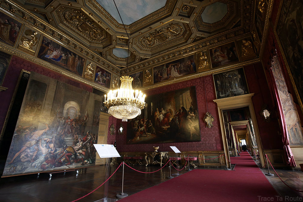 Palazzo Reale Turin - intérieur salle du Palais Royal