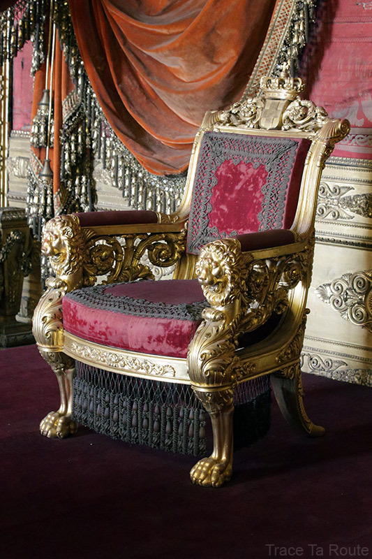 Palazzo Reale Turin - Trône des Ducs de Savoie du Palais Royal