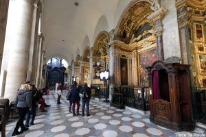Intérieur Cathédrale Saint-Jean-Baptiste de Turin - chapelles Duomo di Torino