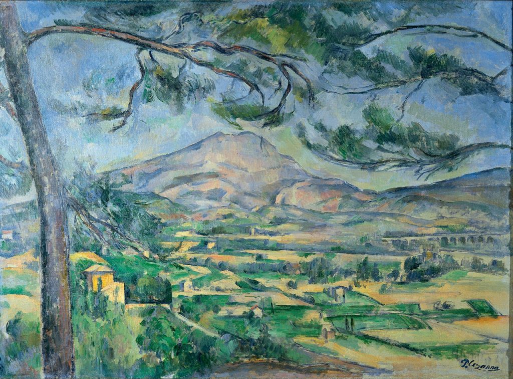 La Montagne Sainte-Victoire (1885-1887) Paul CÉZANNE