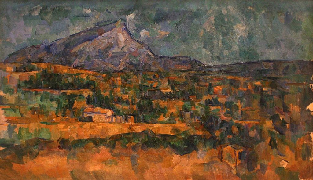 La Montagne Sainte-Victoire (entre 1902 et 1906) Paul CÉZANNE