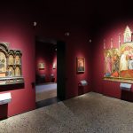 Salle exposition Musée Pinacothèque de Brera de Milan - retables