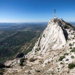 La Croix de Provence au sommet de la Montagne Sainte-Victoire