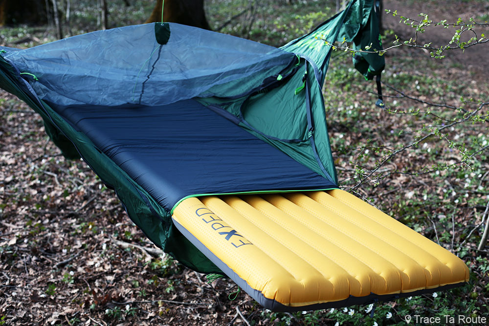 Test montage du hamac Draumr 3.0 Amok Review Matelas Exped SynMat UL sleeping pad