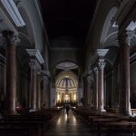 Intérieur Nef de l'église Duomo de Pontedera (Valdera, Toscane, Italie)