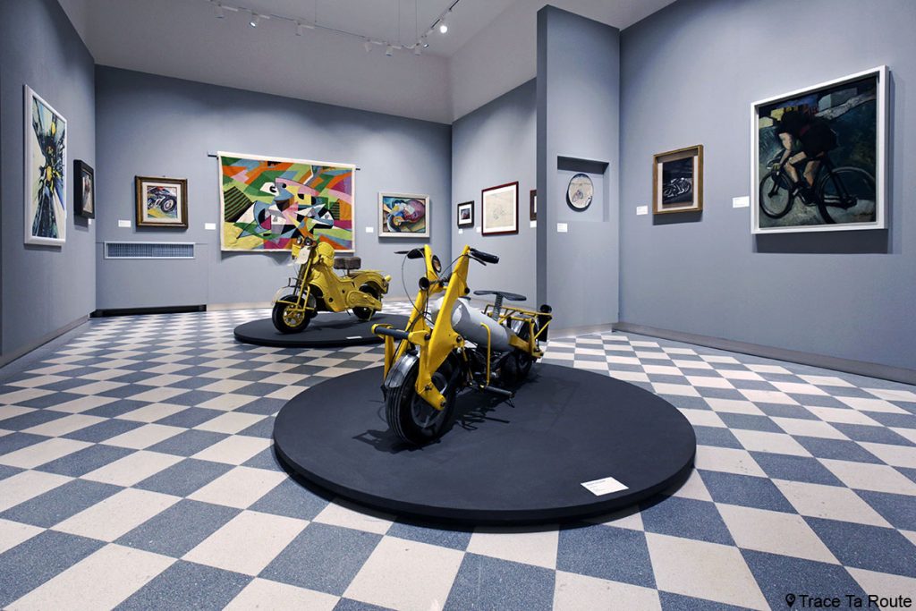 Visite exposition Tutti in moto ! (2017) Musée Palazzo Pretorio à Pontedera (Valdera, Toscane, Italie)