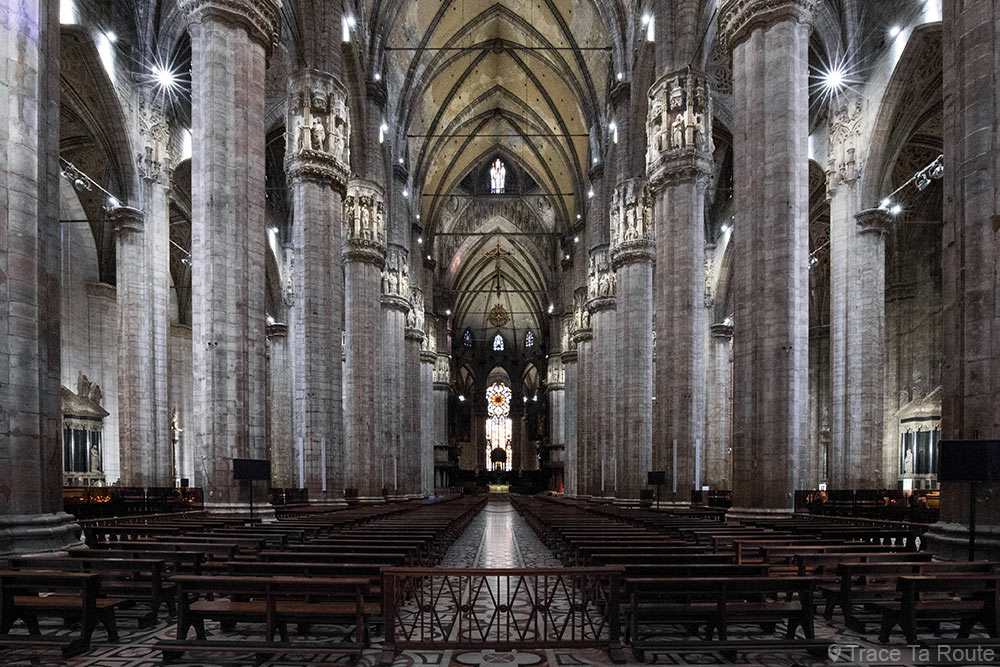 Cathédrale du Duomo de Milan - Nef Duomo di Milano