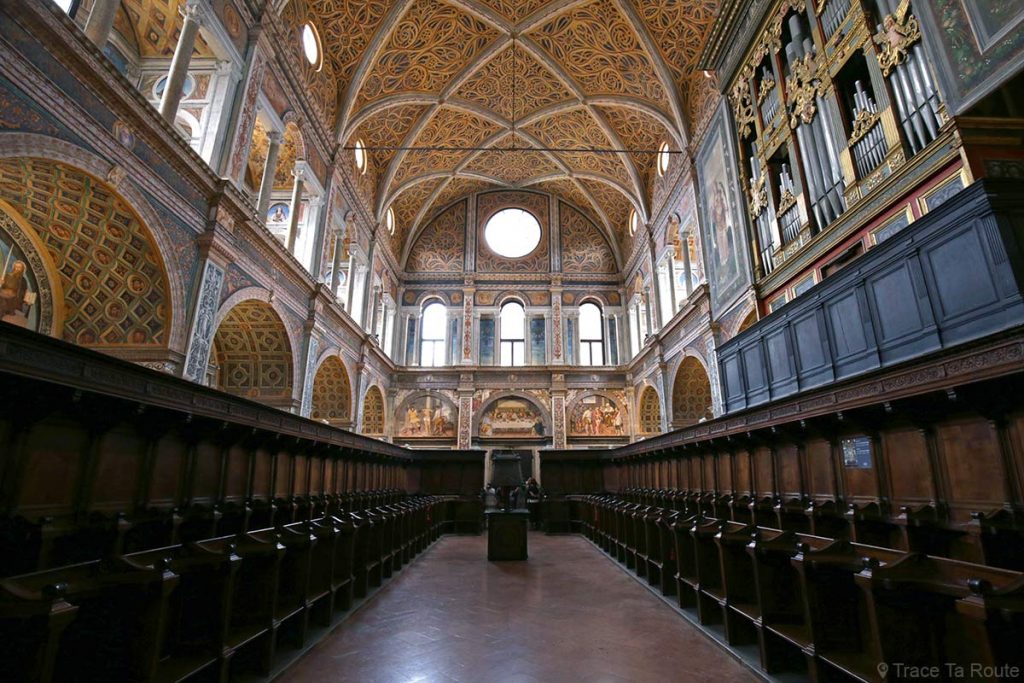 Intérieur du couvent de l'Eglise Saint-Maurice de Milan - Chiesa di San Maurizio al Monastero Maggiore di Milano