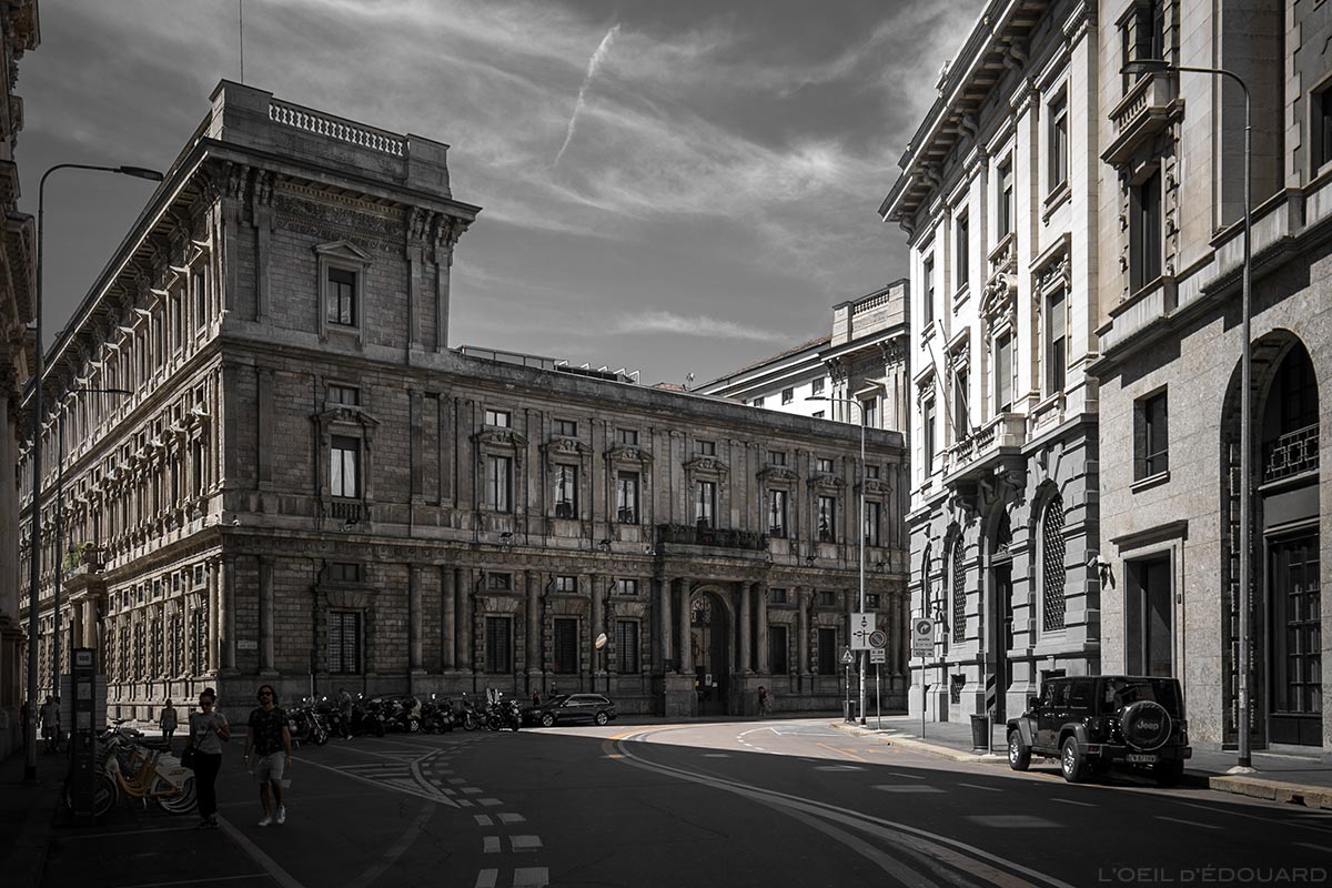 Palazzo Marino, Largo Raffaele Mattioli, Milano © L'Oeil d'Édouard