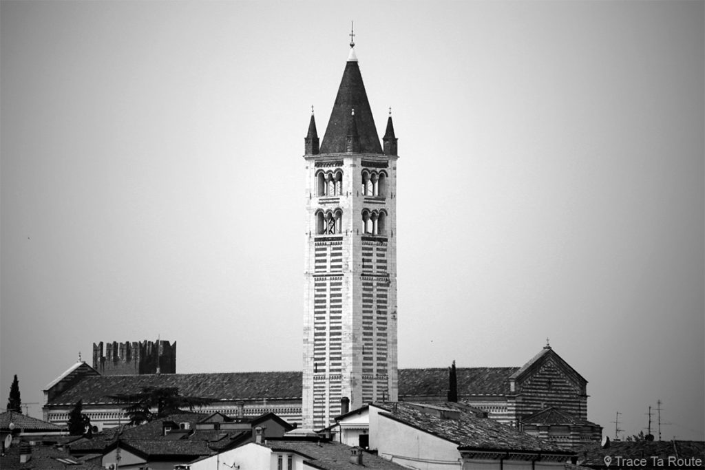 Campanile Basilique San Zeno de Vérone - Basilica San Zeno Maggiore di Verona