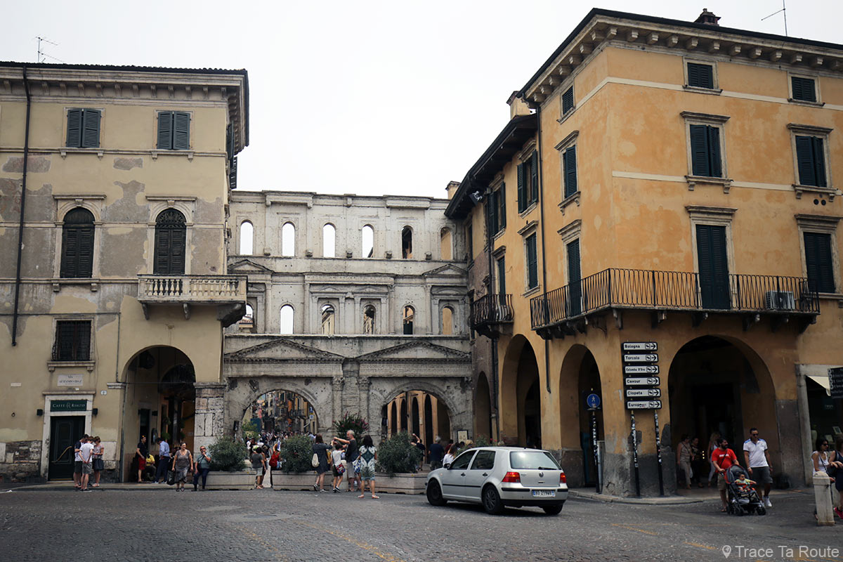Vérone Porte médiévale - Porta dei Borsari Verona Corso Cavour