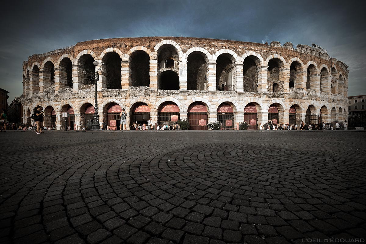 Arènes de Vérone Italie - Arena di Verona Italia © L'Oeil d'Édouard