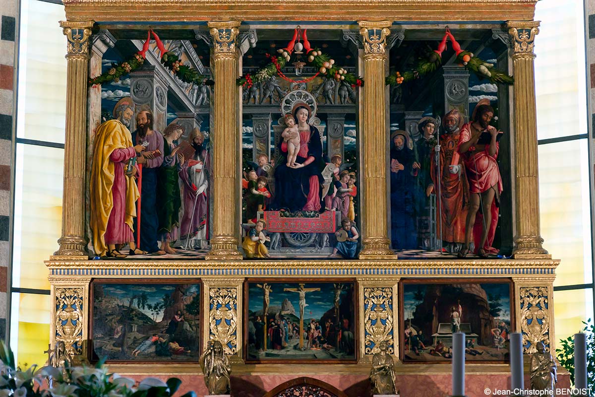Retable de Saint-Zénon (1457-1460) Andrea MANTEGNA - Polyptyque du Maître-autel de la basilique San Zeno de Vérone
