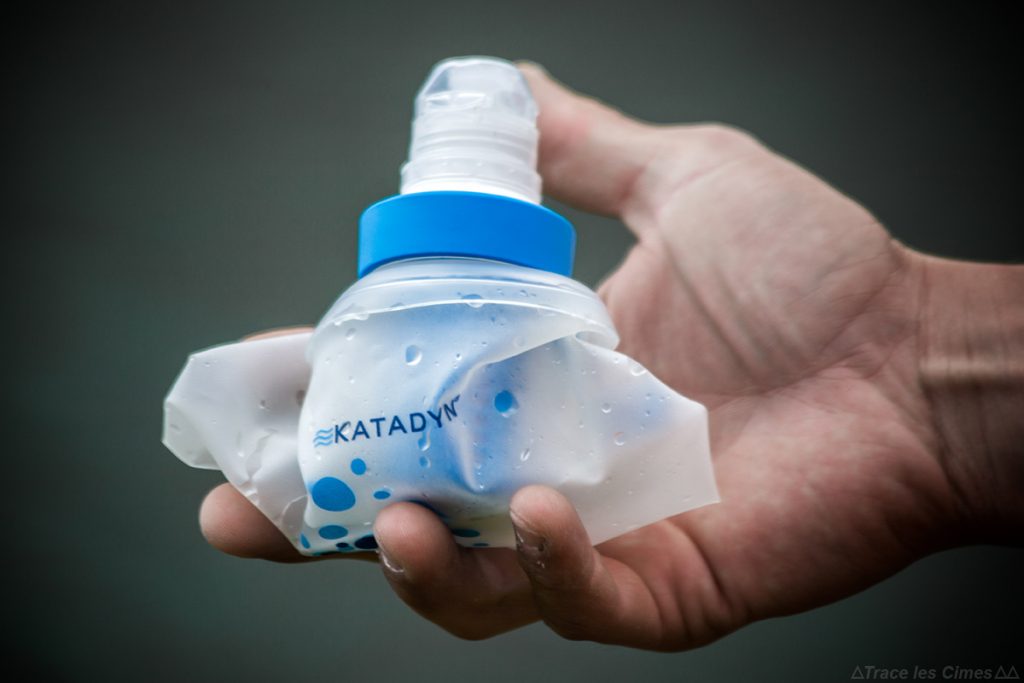 Test : Système d'hydratation filtre à eau Gourde Katadyn Befree compact