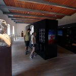 Salle exposition musée Histoire de la Slovénie visite Château Ljubljana Grad