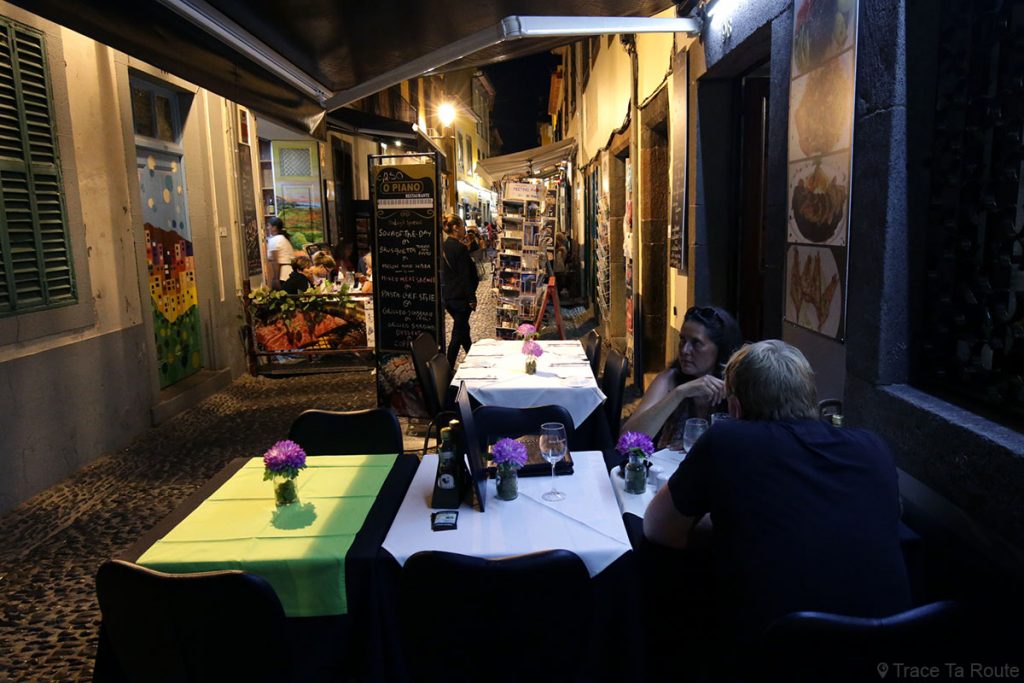 Restaurant O Piano - Rua de Santa Maria, Zona Velha, Funchal, Madère
