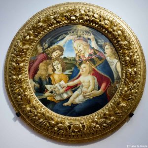 La Madone du Magnificat (vers 1483) Alessandro BOTTICELLI - Musée de la Galerie des Offices de Florence (Galleria degli Uffizi di Firenze)