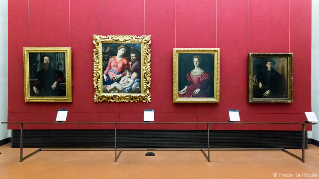 Salle des Peintures de BRONZINO - Musée de la Galerie des Offices de Florence (Galleria degli Uffizi di Firenze)