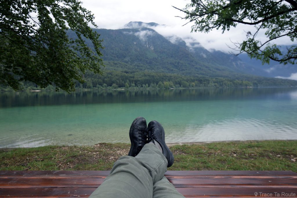 Voyage en Slovénie, Lac de Bohinj - BBohinj Lake, Slovenia / Ribčev Laz, Bohinjsko jezero, Slovenija