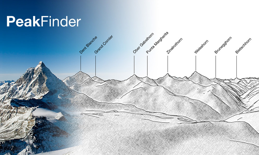 PeakFinder - Application pour connaitre le nom des montagnes