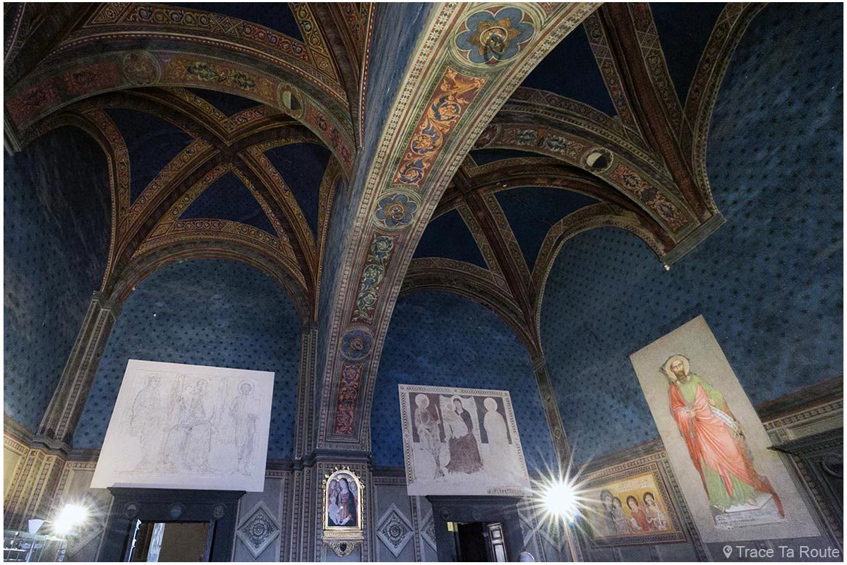 Antichambre du Consistoire / Salle des Cardinaux du Museo Civico de Sienne - Anticamera del Consistoro / Sala dei Cardinali di Palazzo Pubblico di Siena