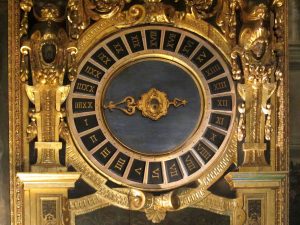 Horloge intérieur du Palais des Doges de Venise © Plenz