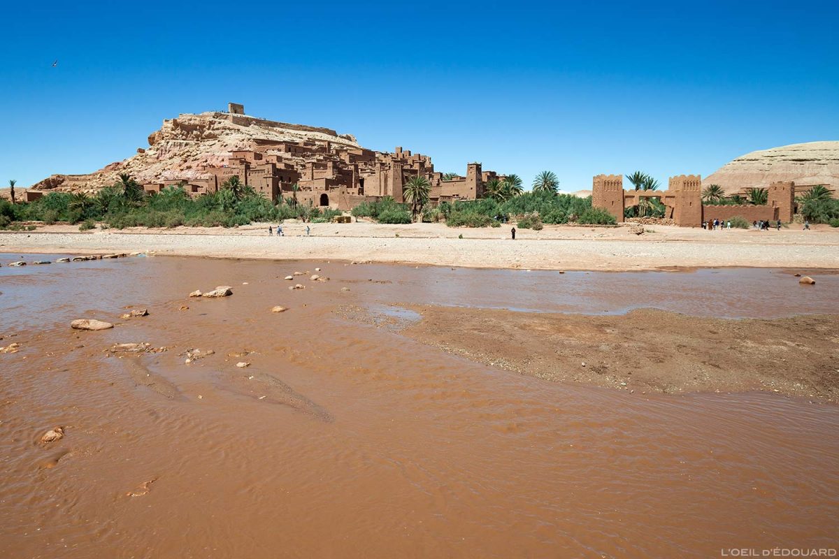 Ksar Aït Ben Haddou dans le désert du Maroc, près de Ouarzazate
