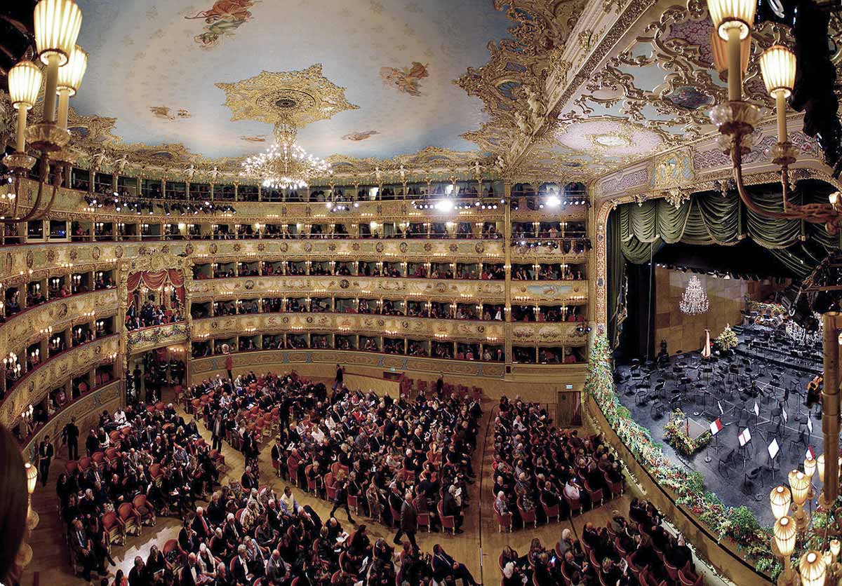 Salle Théâtre Opéra La Fenice, Venise © Youflavio