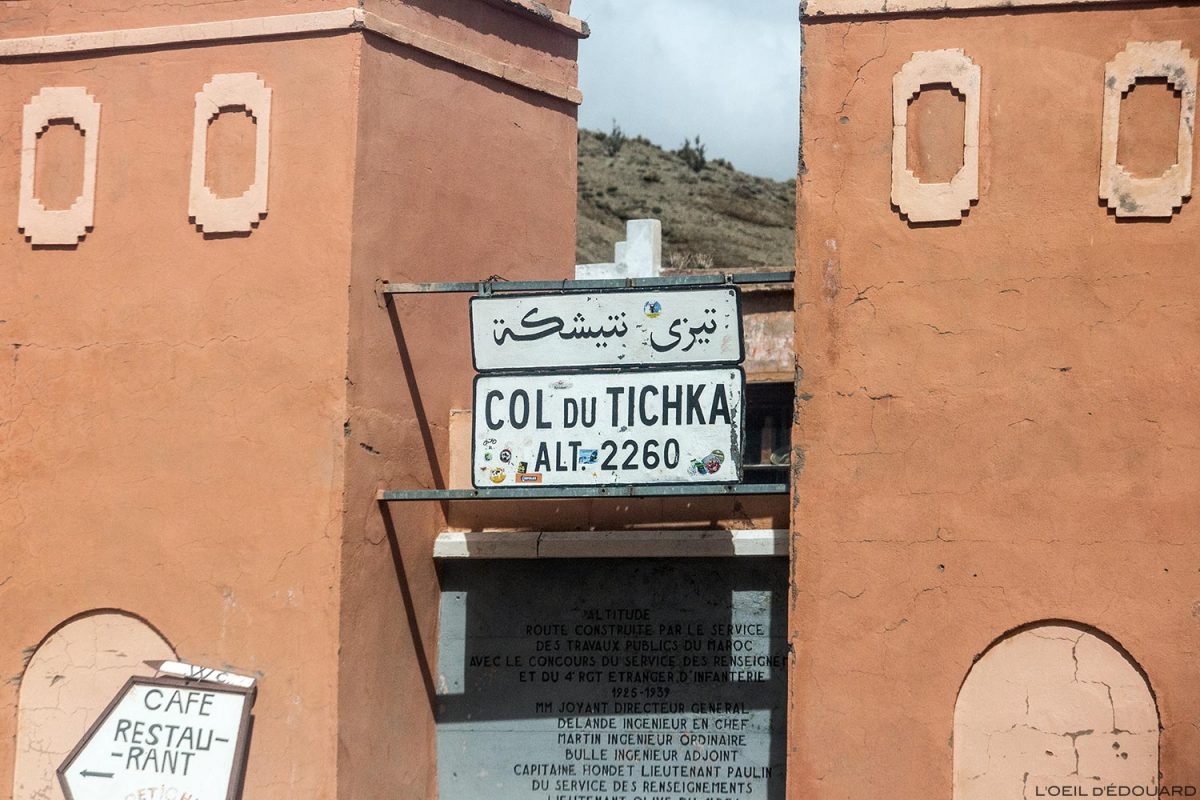 Tizi n'Tichka, le Col du Tichka, Maroc