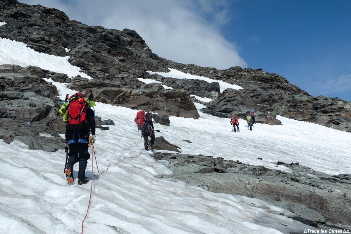 Alpinisme sur les Glaciers de la Vanoise : le Dôme des Sonnailles