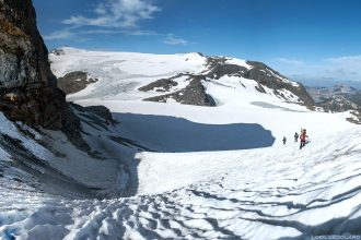 Alpinisme sur les Glaciers de la Vanoise