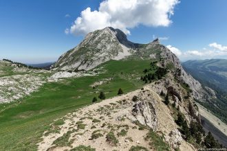 Les Aiguillettes au pied du Grand Veymont, Vercors