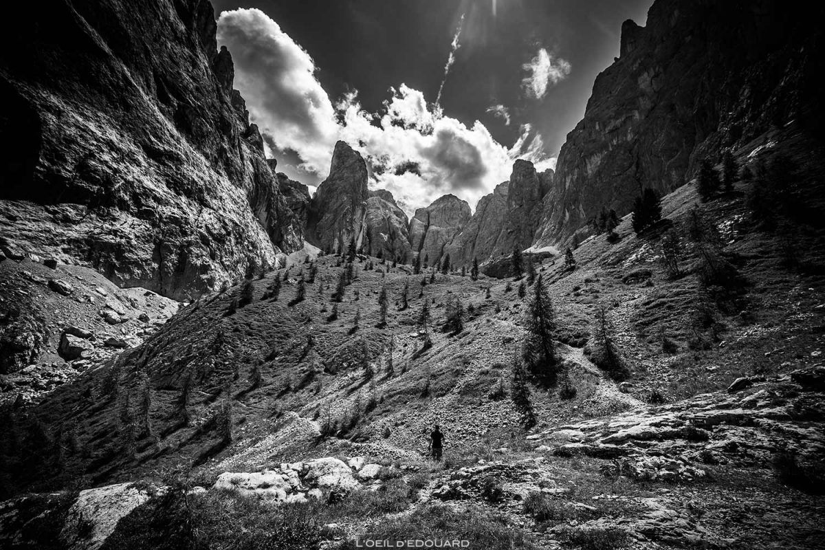 Punta Vallaccia, Bivacco Zeni dans les Dolomites, Italie / Montagna Dolomiti Italia © L'Oeil d'Édouard - Tous droits réservés