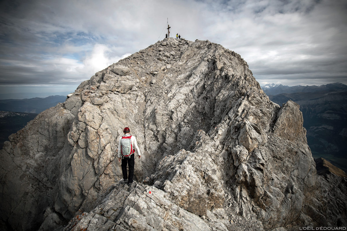 Le sommet de La Pointe Percée, Aravis / Haute-Savoie © L'Oeil d'Édouard - Tous droits réservés