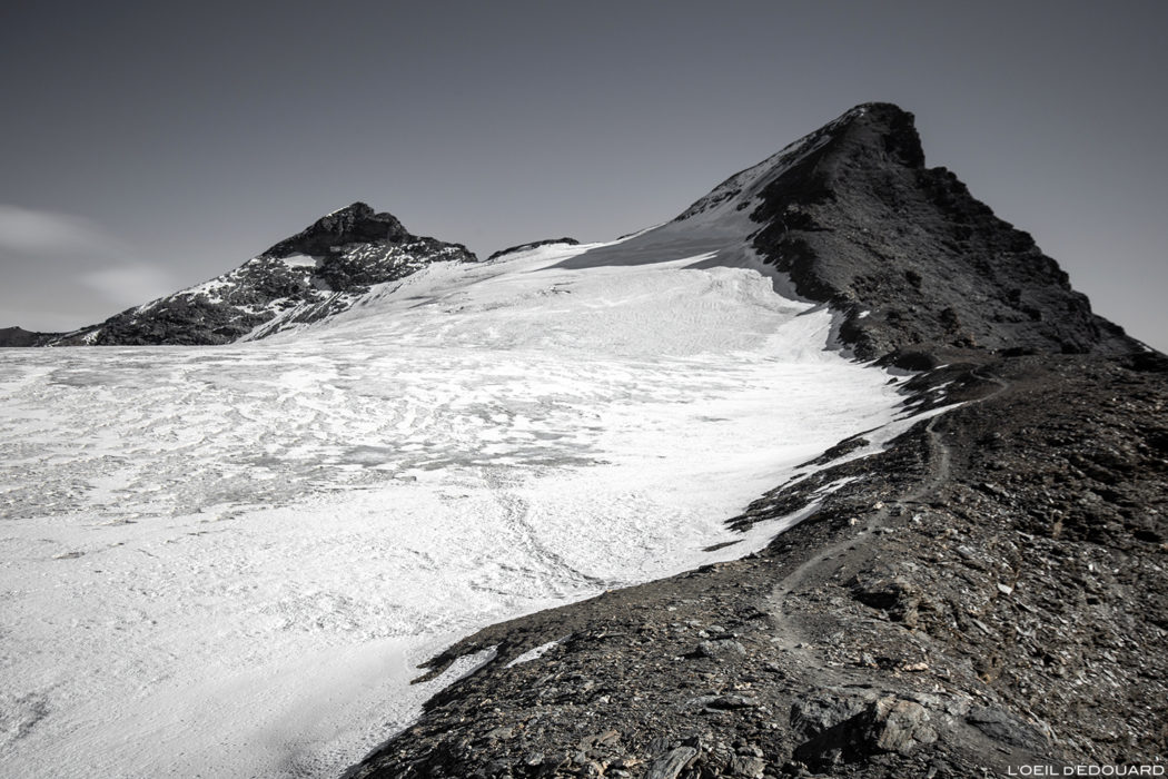 L'Aiguille de la Grande Sassière et le Glacier de la Sassière, Alpes Grées, Montagne Savoie © L'Oeil d'Édouard - Tous droits réservés