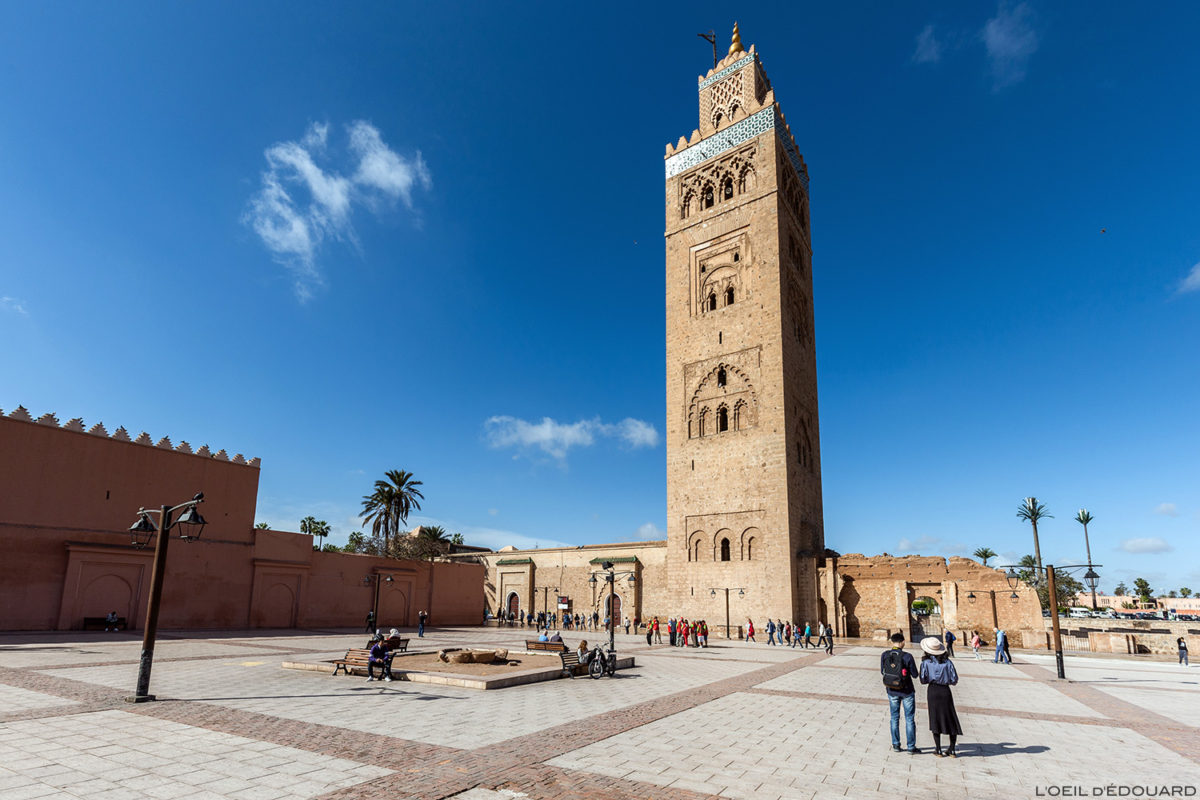 La Mosquée de la Koutoubia à Marrakech, Maroc / Marrakesh Morocco