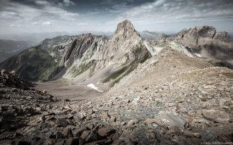 Trek dans le Beaufortain : Le Col de la Nova et l'Aiguille de la Nova / Savoie Paysage Montagne Alpes Mountain Landscape Outdoor © L'Oeil d'Édouard - Tous droits réservés