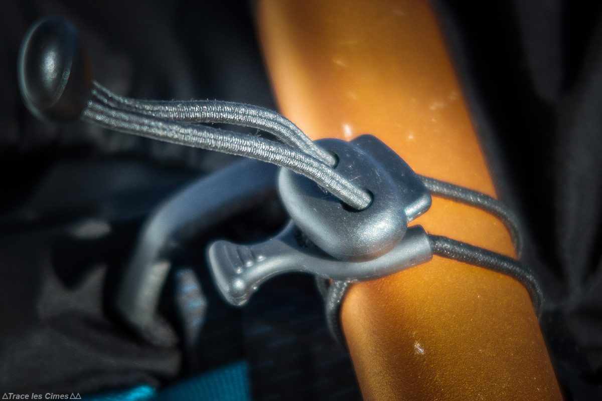 Système accroche-piolet Tool Lock Test sac à dos alpinisme ski de randonnée Osprey Mutant 38 backpack review