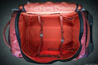 Test sac valise à roulettes Osprey Rolling Transporter 40 review ( rouge / red ) Duffel Travel Bag