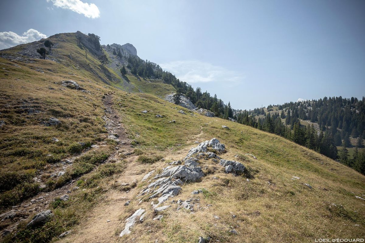 Itinéraire randonnée Chalet de la Bouchasse, La Sambuy, Haute-Savoie Alpes - Paysage Montagne Alpes Outdoor Mountain Landscape Hike Hiking