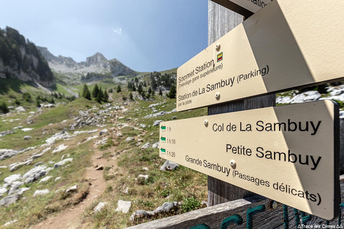 Itinéraire randonnée la Pointe de La Sambuy depuis la station de ski de Seythenex, Haute-Savoie Alpes - Paysage Montagne Randonnée Alpes Outdoor Mountain Landscape Hike Hiking