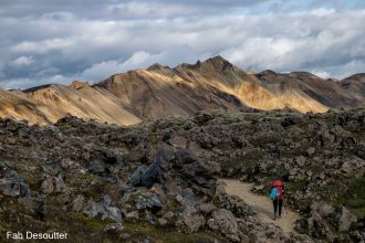 Paysage Trek Laugavegur Landmannalaugar Islande Montagne Trekking Iceland Landscape Mountain Islensk Outdoor Wild