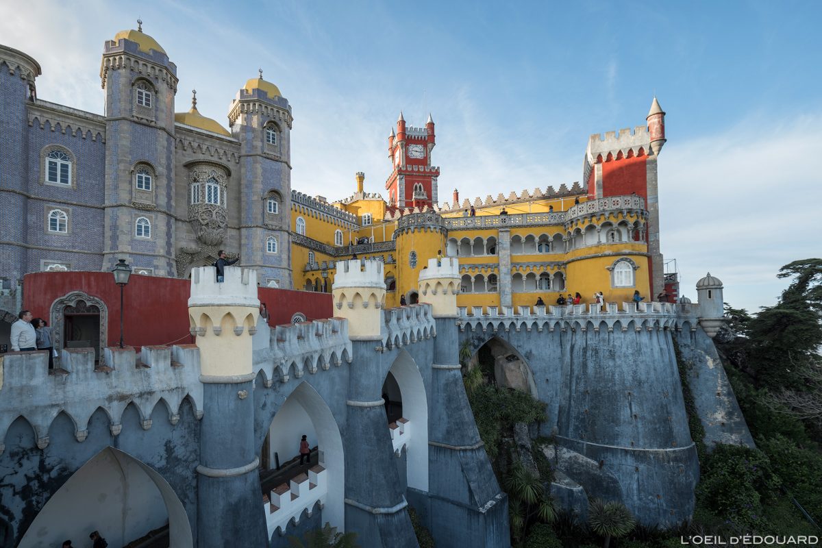 Palais de Pena, Sintra Portugal - Palacio Nacional de Pena Sintra Lisboa palace castle © L'Oeil d'Édouard - Tous droits réservés