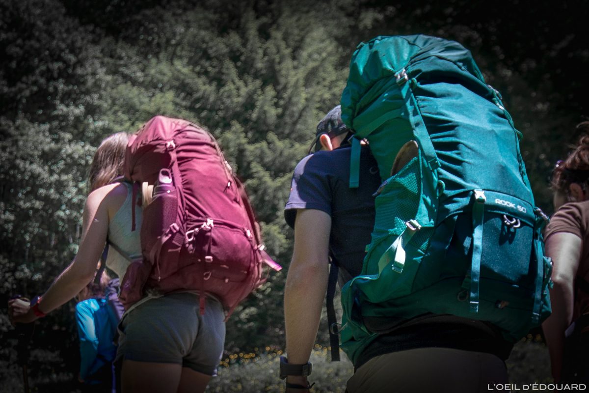 Test sac à dos randonnée Osprey Rook 50 backpack review mountain outdoor trekking