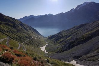 Paysage Montagne Alpes Vélo Cyclisme Col de Stelvio Italie Italian Alps Road Mountain Landscape Italy cyclism ciclismo Italia Passo del Stelvio