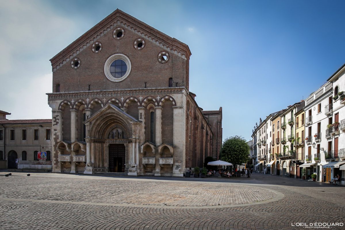 Eglise Vicence Italie Vénétie - Chiesa San Lorenzo di Vicenza Italia Veneto Italy church