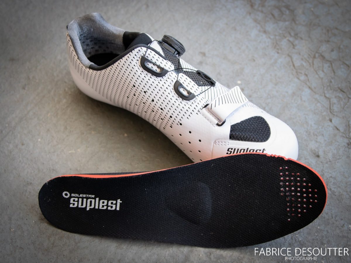 Semelle Test chaussure de cyclisme Suplest Edge 3 bike shoes review