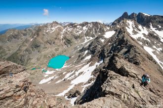 Randonnée Grande Lance de Domène Belledonne Lac Blanc Isère Alpes France Paysage Montagne Outdoor hike hiking French Alps Mountain Lake Landscape