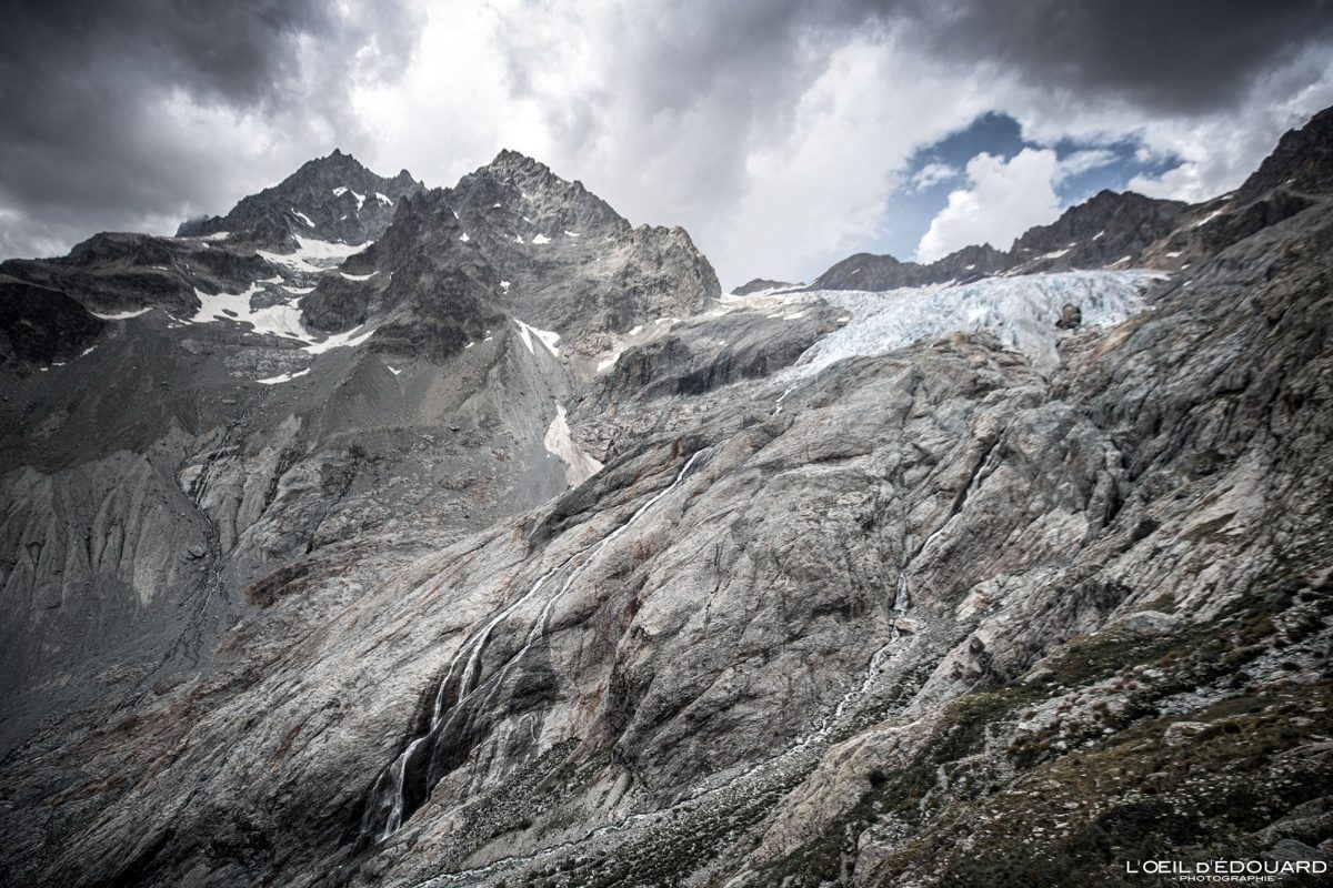 Le Glacier Blanc Massif des Écrins Hautes-Alpes France Randonnée Montagne Paysage - Mountain Landscape French Alps Outdoor Hike Hiking