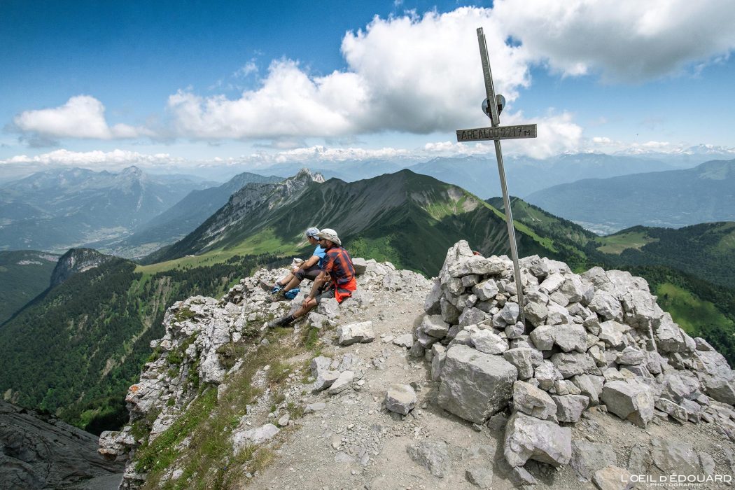 Sommet Arcalod Massif des Bauges Savoie Alpes France Randonnée Paysage Montagne - Landscape Mountain Landscape summit French Alps Outdoor Hike Hiking